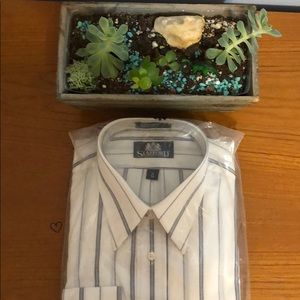 NWT stafford dress shirt size 16-34